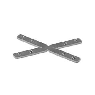 spojka pro klus zm-x60 profily led stříbrná