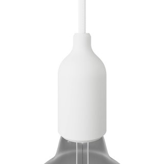 silicone objimka color e27 silikonova bílá