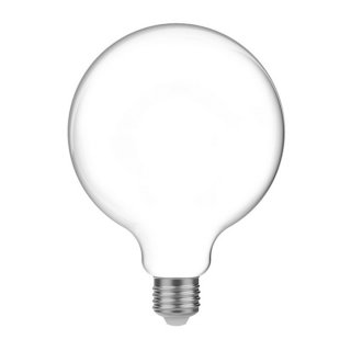 led milky globe light bulb g125 4w 470lm e27 2700k m05