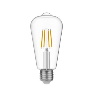 led clear edison light bulb st64 4w 470lm e27 2700k e03