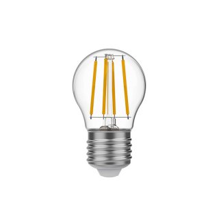 led clear mini globe light bulb g45 4w 470lm e27 2700k e01