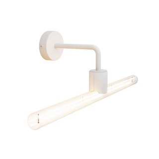 fermaluce kovova esse14 ramenem nastenna lampa s bílá
