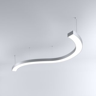 mi-snake-04 svitidlo mifor stříbrná anodizovaná