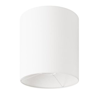 latkove s stinidlo lampu cilindro na 22cm lesklý bílý len