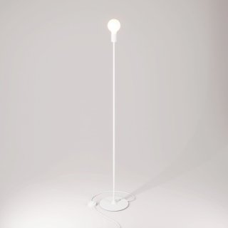 kulatym mag-y lampa e27 podstavcem s matná bílá