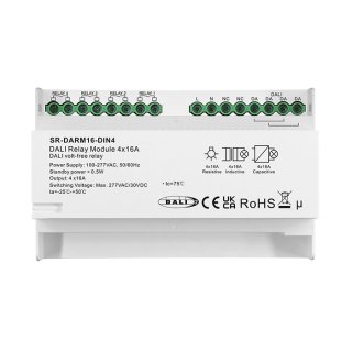 lux din spinac listu 4x16a 230v darm16din4 dali2 miners max na