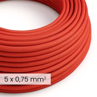 cerveny mm rm04 kabel dali 5x075 textilni