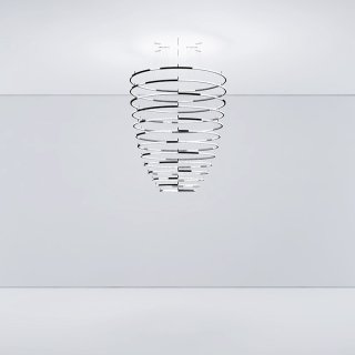 colmeia s led 1560w povrchova anodizovana 200cm stribrna uprava kelviny barevna k d klus teplota 3000 svitidlo