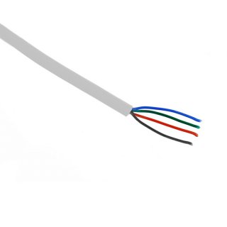 6080 kabel rgb 4x0 5 kulaty bily