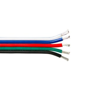 rgbw pro led kabel pasky 5pin