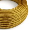 designovy-textilni-kabel-textilni-kabel-zlaty-s-trpytivym-efektem-creative-cables-RL01