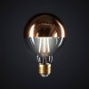 se barevna 7w copper stmivatelna dome g95 vrchlikem cri80 zarovka e27 2700 k teplota kelviny zrcadlovym
