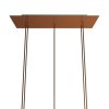 peti s satenovy dibond xxl 675 stropni roseone otvory cerna barva barva ocelovy 225mm baldachyn x zakladny kovovy