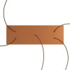 675 xxl stropni 225mm otvory kovovy satenovy zakladny s peti barva ocelovy dibond baldachyn barva roseone x cerna