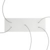 stropni 675 cerna xxl x otvory kovovy s baldachyn ocelovy peti barva satenovy 225mm zakladny roseone barva dibond