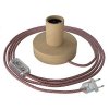 Dřevěná stolní lampa E27 Posaluce Wood S