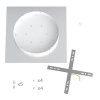 rade roseone zelena stropni barva otvory 400mm xxl kovovy barva baldachyn cerna peti svetle v zakladny s