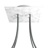 svetle zakladny otvory roseone lustr zelena 200x200mm ctyrmi stropni kovova na cerna barva se barva krytka