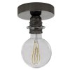 kovova fermaluce metal zarovka cerna lampa s barva stinidlo pro zarovkou se uchytem