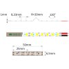 originalni pasek zigzag kelviny delka cri80 12v barevna teplota lux led k 6500 baleni 5m 120led miners 7w
