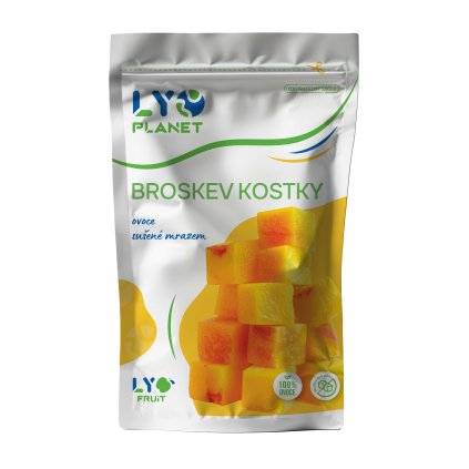Lyofilizovaná broskev predek