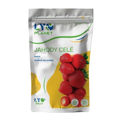 Lyofilizované jahody celé predek