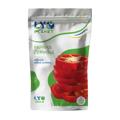 Lyofilizovaná červená paprika předek