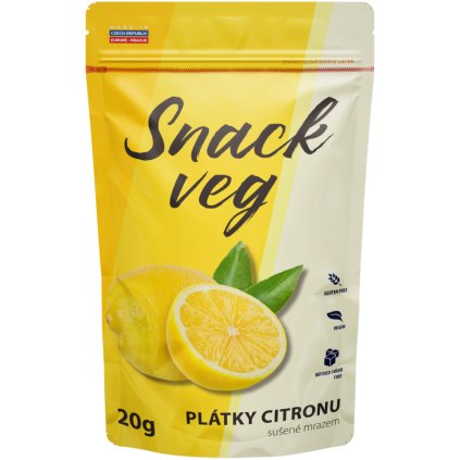 lyofilizovaný plátek citronu 20g