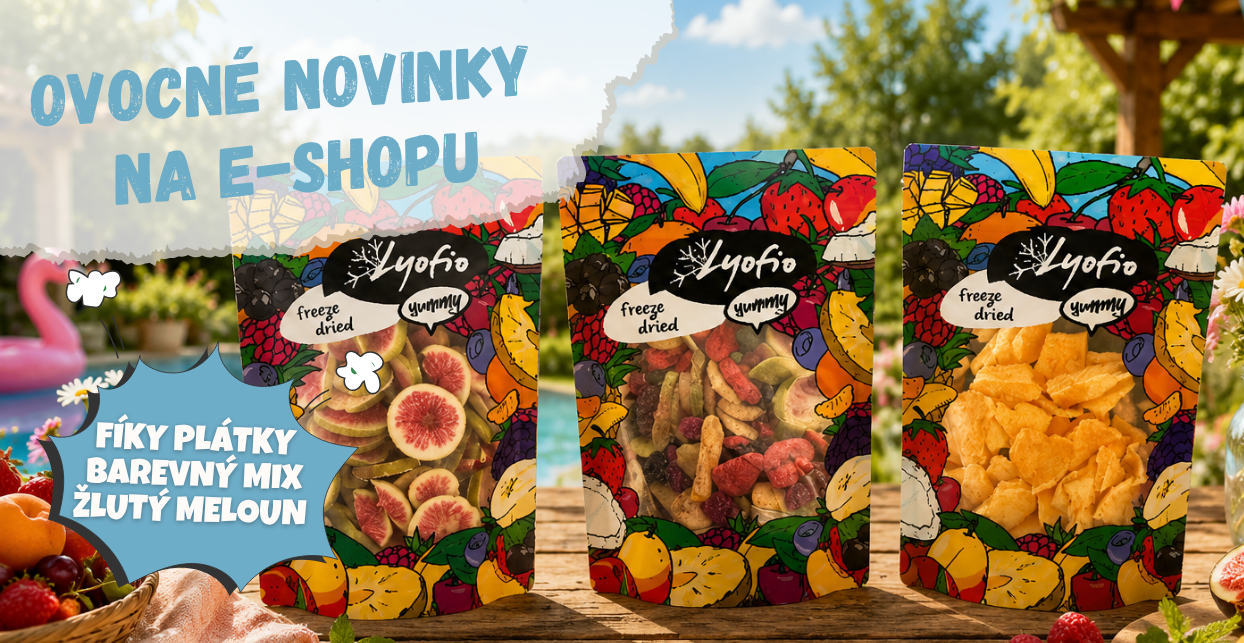 fiky, meloun, barevny mix