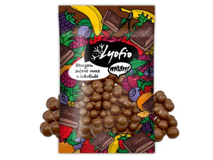 Lyofilizovaná borůvka v mléčné čokoládě 200 g
