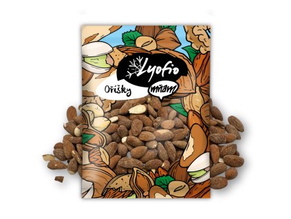 Mandle pražené solené 200 g