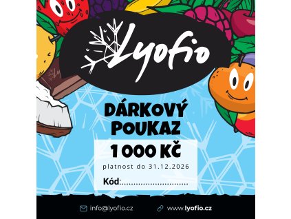 420 darkovy poukaz v hodnote 1000 kc