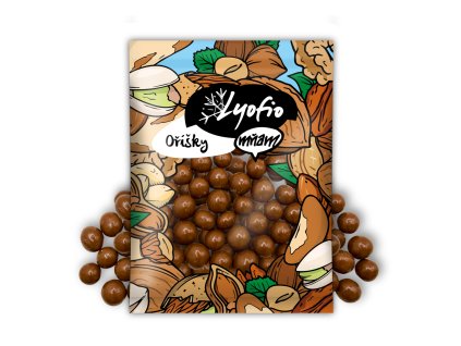 lískové oříšky v čoko