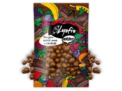 brusinka v mléčné čoko