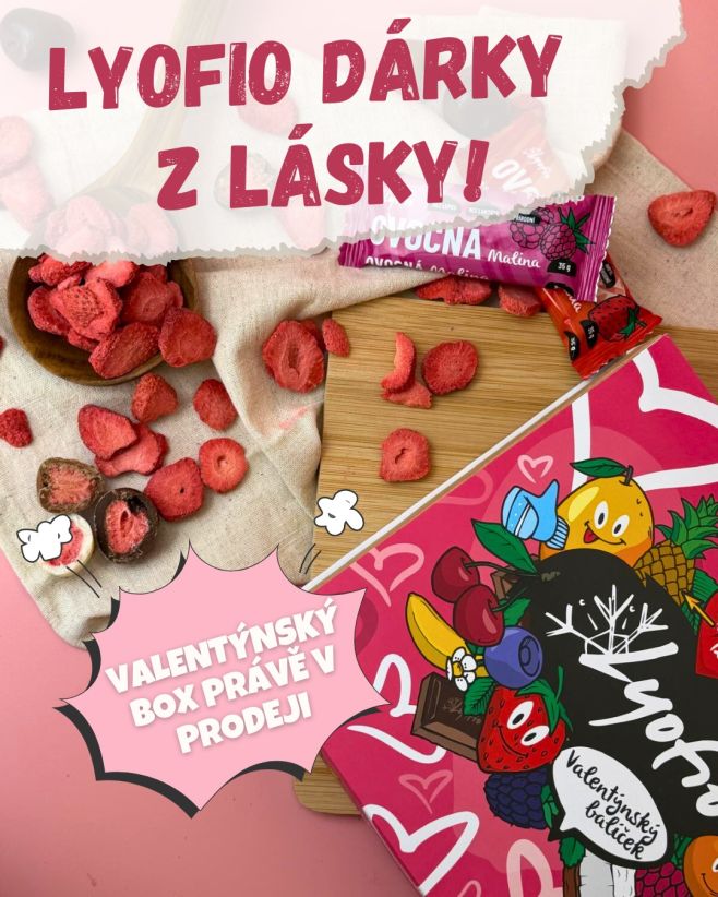 Spustili jsme prodej našeho Valentýnského boxu plného dobrot, které udělají radost komukoliv… včetně vás. ❤️🎁 Uvnitř...