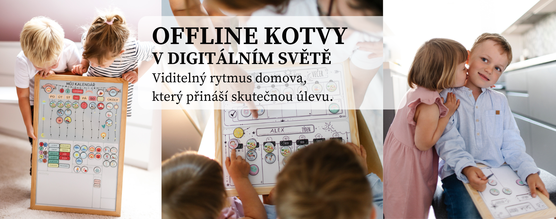 Offline kotvy v digitální světě - magnetické kalendáře lyonis