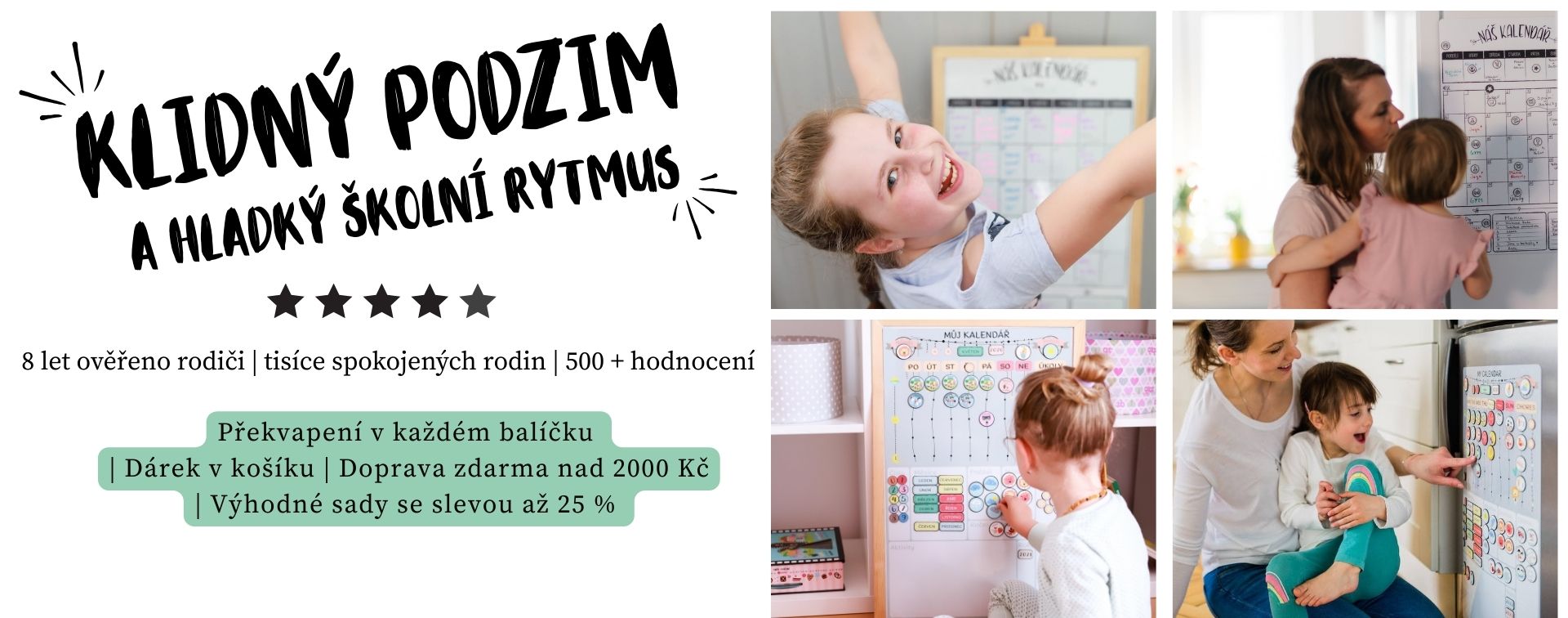 Klidný podzim a hladký školní rytmus