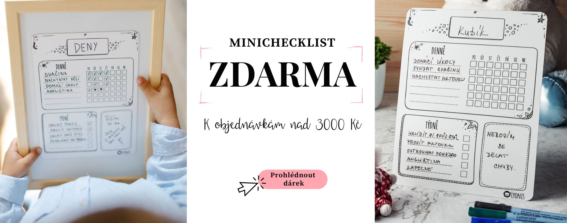 Minichecklist zdarma