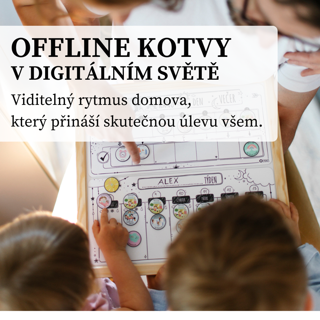 Offline kotvy v digitální světě - magnetické kalendáře lyonis