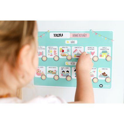 Moje ranní a večerní rutina zelená -  VÝPRODEJ