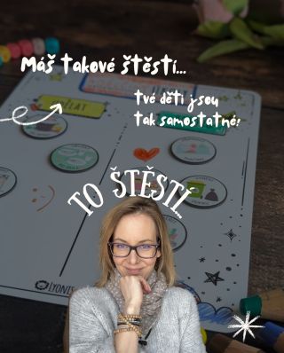 Jde o modelování. O opakování. O důslednost. O to, nechat je zkusit — a nevzdát to, když to napoprvé nevyjde. Mám tři...