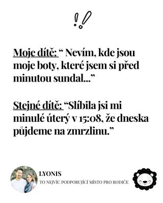 Selektivní sluch? To jo. Ale selektivní paměť? To je jiná liga. 😄 Kdo to taky zná? ❤️👇 ~ @lyoniscz #realitarodicovstvi...