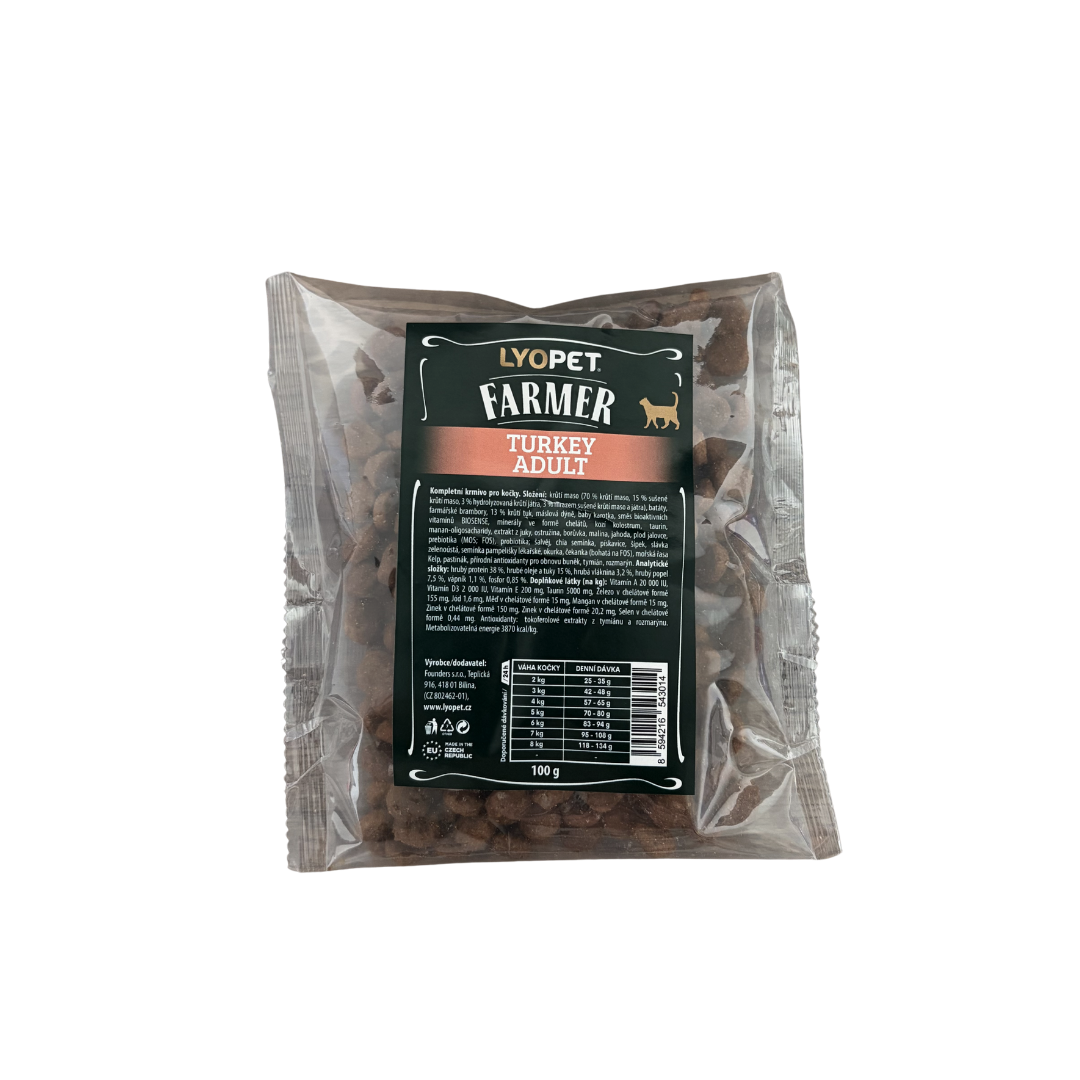 Ochutnávkové balení granulí kočka