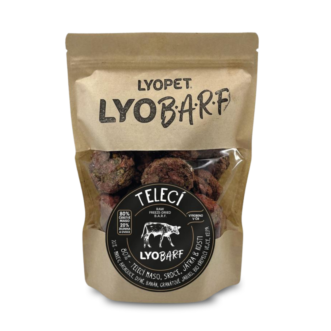 Lyopet LyoBarf — mrazem sušený BARF