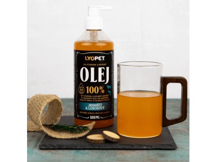 Lamb & Salmon Oil  jehněčí a lososový olej pro psy a kočky