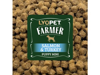 vzorek Farmer Salmon Puppy Mini)
