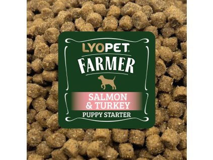 vzorek Farmer Salmon Puppy Starter
