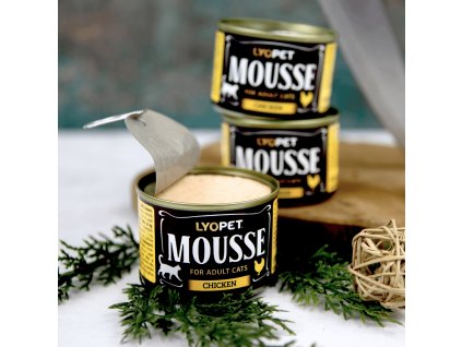 Mousse Cat Chicken 170g  kuřecí mousse pro kočky