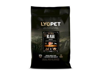 Extra Raw Adult Salmon  bezobilné granule pro psy s lososem