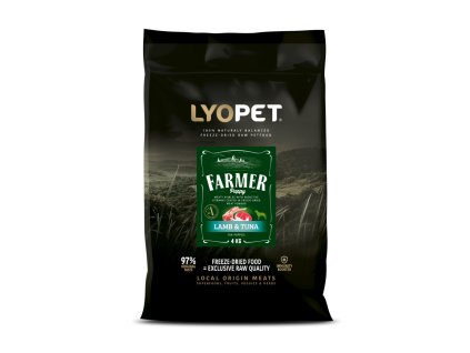 Farmer Puppy Lamb & Tuna  granule pro štěňata s jehněčím a tuňákem